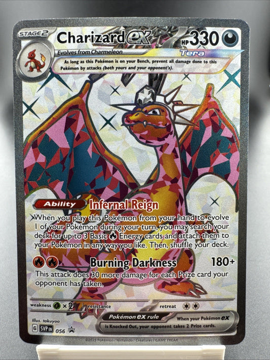 Charizard ex Tera Full Art SVP EN 056 – Promo – NM/M – Pokémon Card