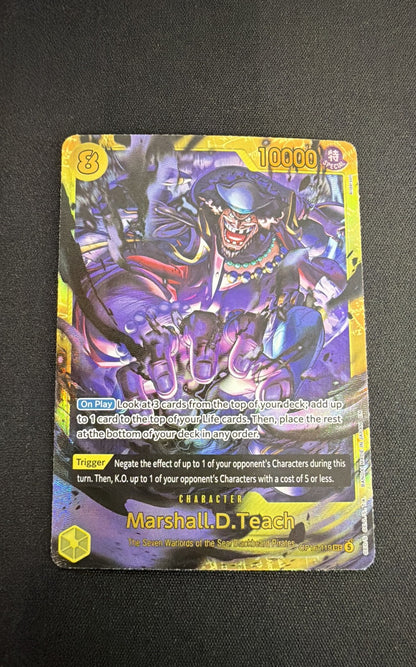 Marshall.D.Teach (119) OP16-119 The Time of Battle Foil