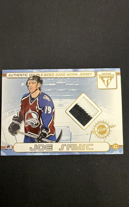 2001-02 Pacific Private Stock Titanium - Authentic Double-Sided Game-Worn Jersey