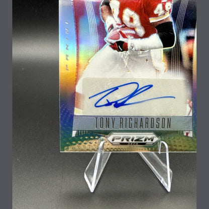 2024 Tony Richardson Panini Prizm Deca Signatures Silver #S-TRI