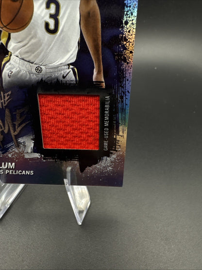 2025-26 Topps CJ McCollum Own the Game Jersey Rainbow Foil #OTGA-CM Pelicans