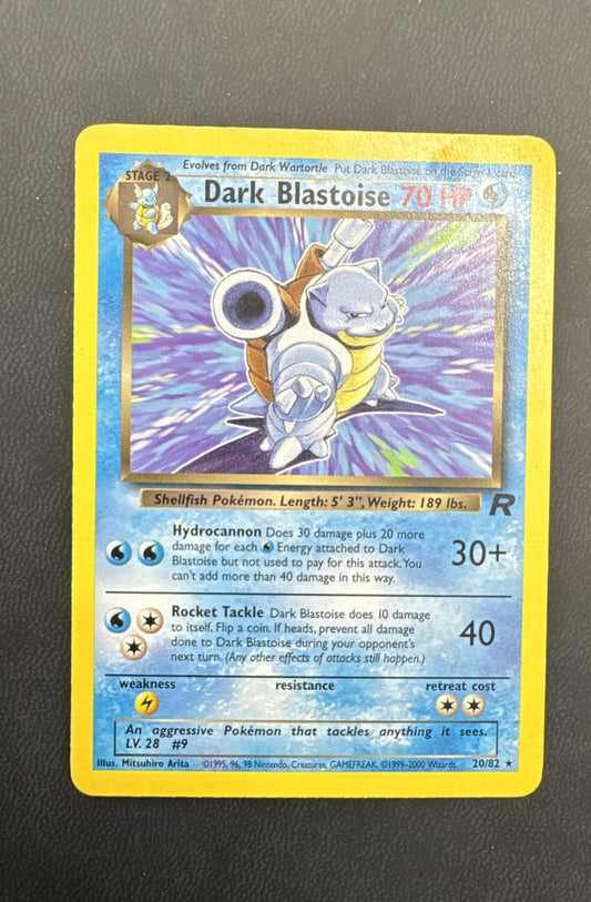 Dark Blastoise 20/82 Team Rocket Regular