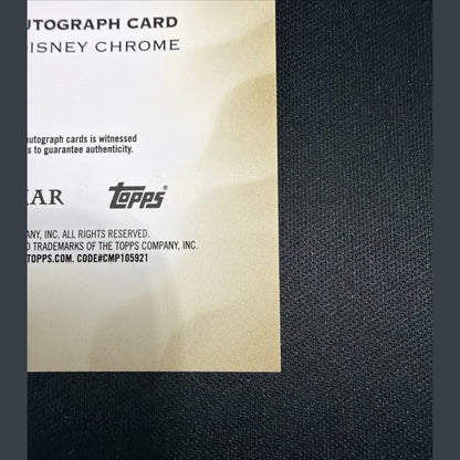 Billy Crystal Auto Mike Wazowski /28 Disney Chrome