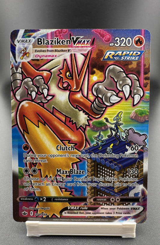 Blaziken VMAX (Alternate Art Secret) 201/198 Swsh06: Sword & Shield