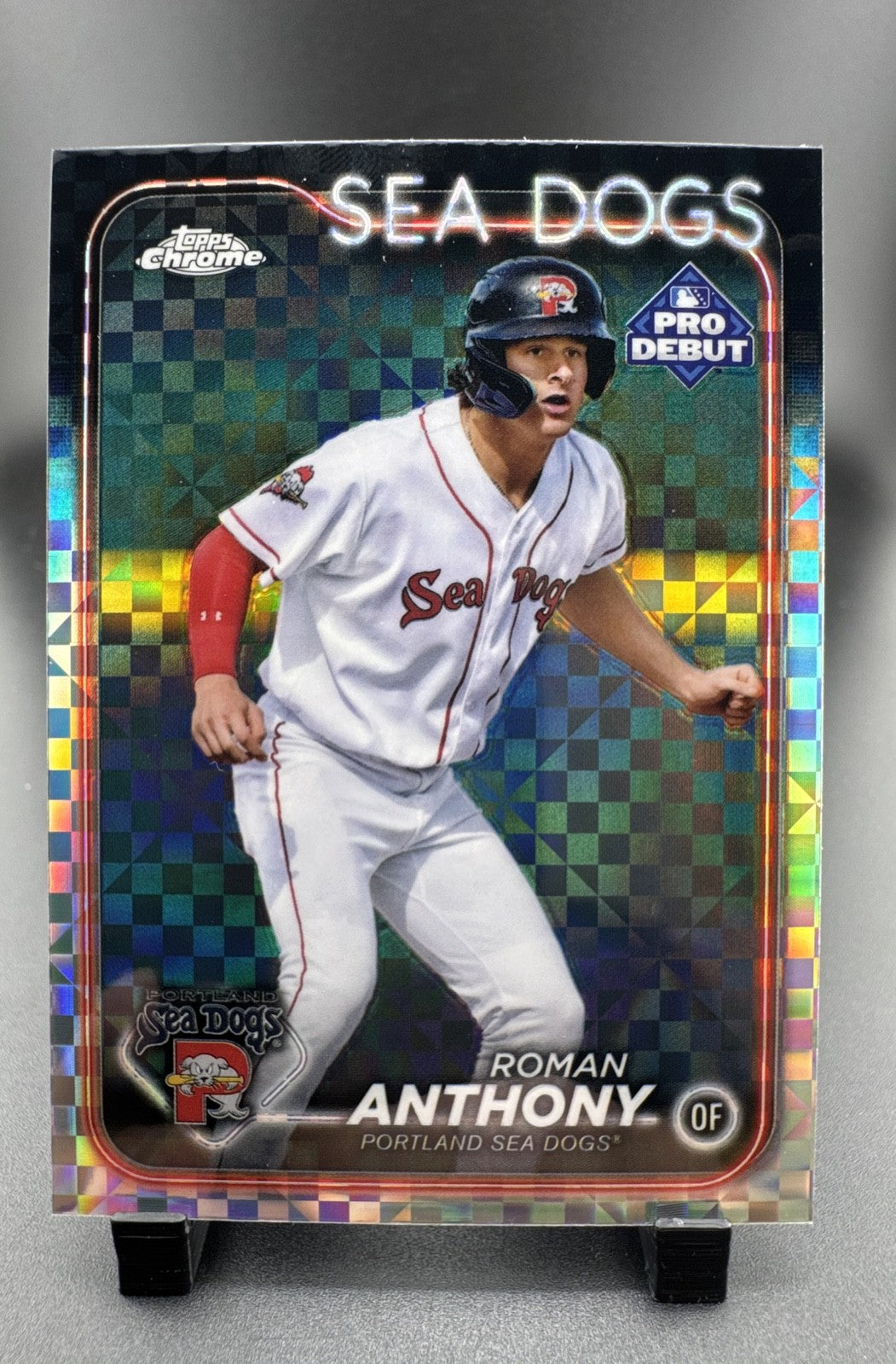 2024 Topps Pro Debut - Chrome Roman Anthony #PDC-39 X-Fractor (RC)