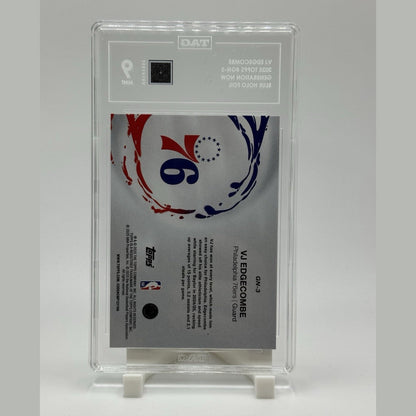 2025-26 Topps VJ Edgecombe RC Blue Holofoil Generation Now /150 #GN-3