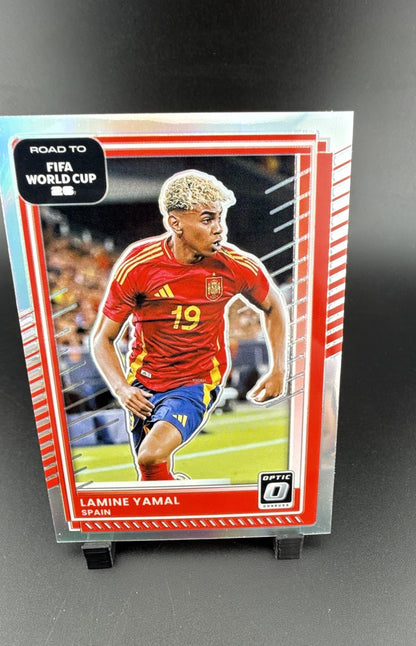 2025-26 Panini Donruss Road to Fifa World Cup - Lamine Yamal #10 Optic Holo...