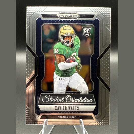 2025 Panini Prizm Draft Picks - Student Orientation Xavier Watts #15 (RC)