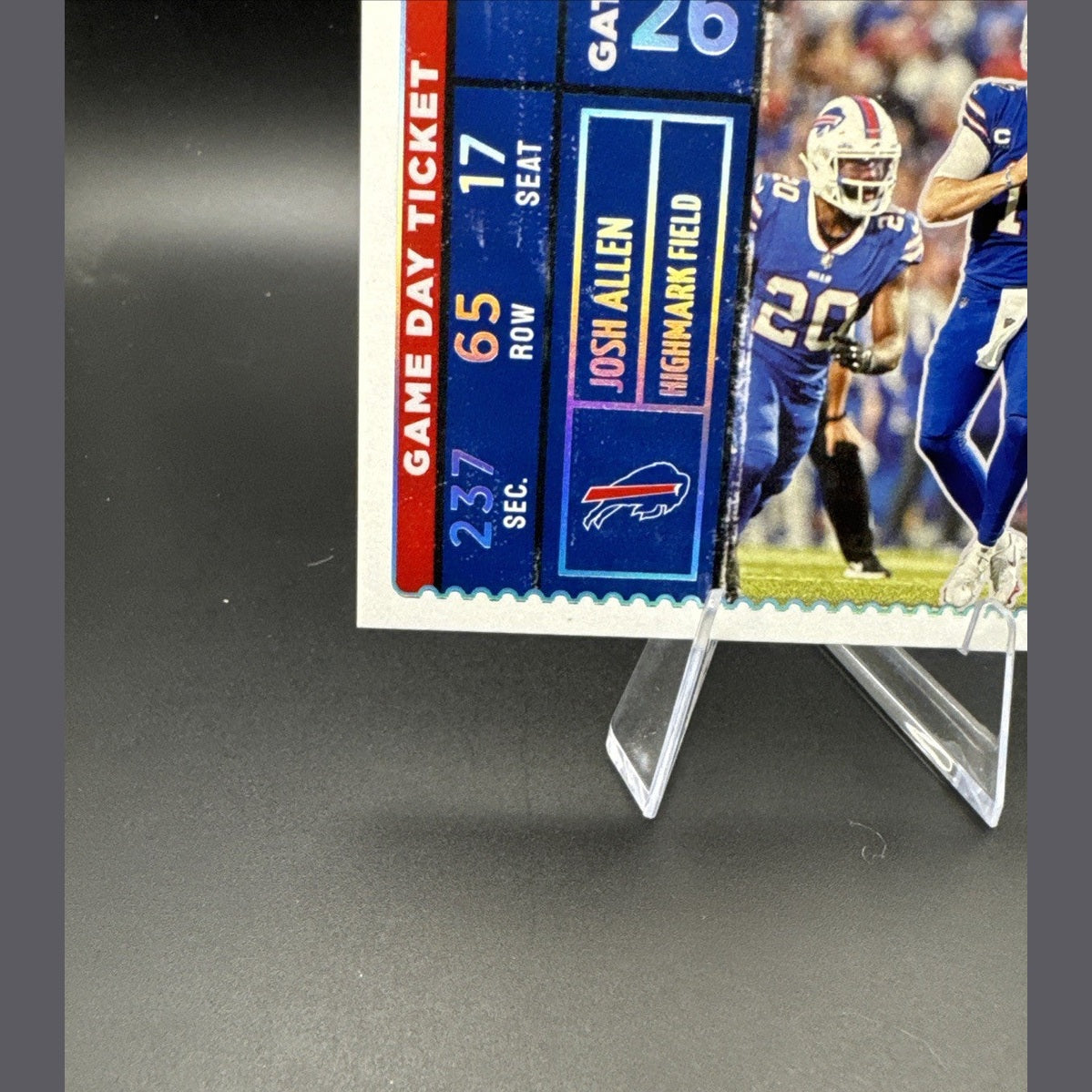 2022 Panini Contenders Game Day Ticket Silver #GDT-JAL Josh Allen Bills 70/99