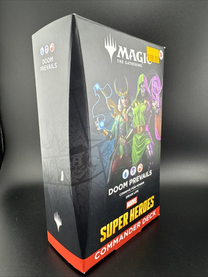 Doom Prevails Commander Deck, Magic the Gathering: Marvel Super heroes