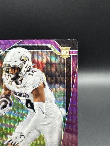 2025 Panini Prizm Draft Picks Will Sheppard Purple Prizm Colorado #23