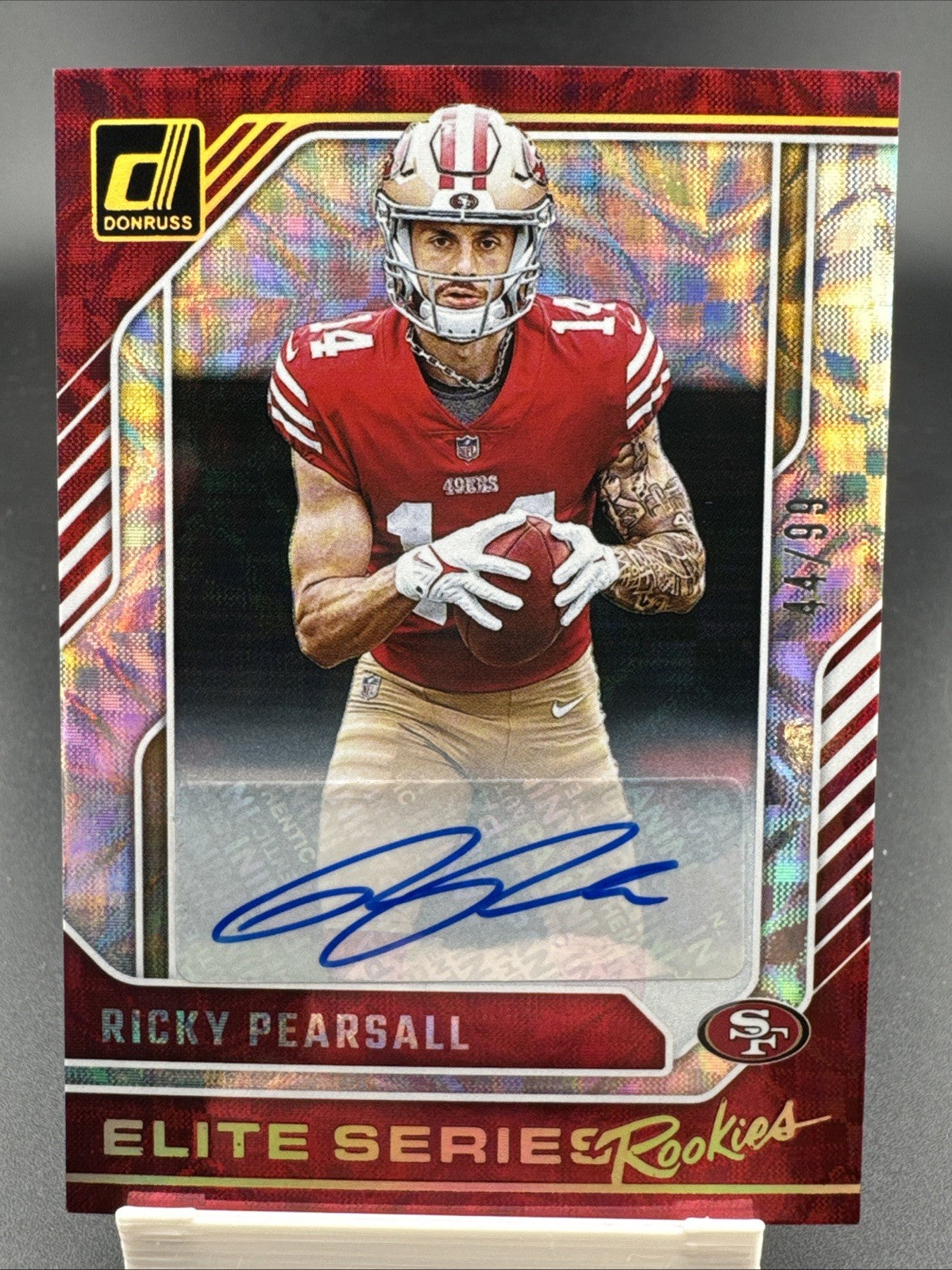 2024 Panini Donruss - Elite Series Rookies Ricky Pearsall #22 Autographs 44/99