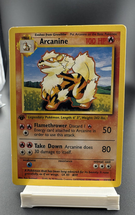 Arcanine 023/102 Base Set (Shadowless) Regular