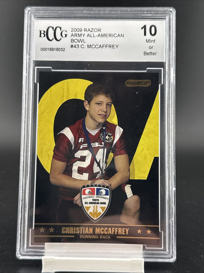 2009 Razor U.S. Army All-American Bowl - Christian McCaffrey #43 (RC)