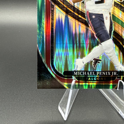 2024 Panini Select - Premier Level Michael Penix Jr. #110 Black & Green Prizm RC