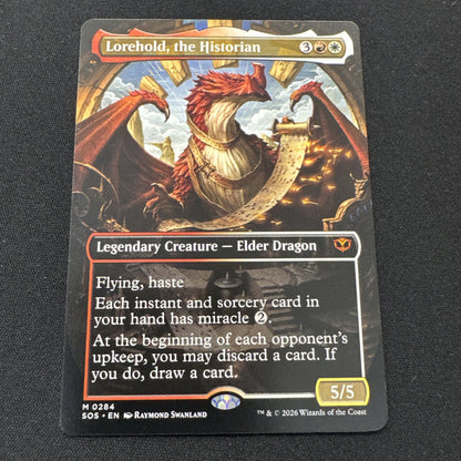 Lorehold, the Historian (Borderless) Secrets of Strixhaven Foil