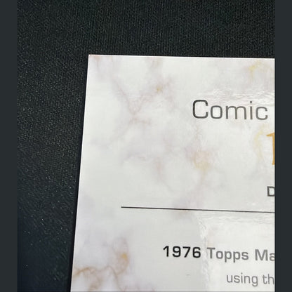 2025 Topps Marvel Comic Book Heroes 1975 Anniversary, DOCTOR DOOM #73 Black  /10