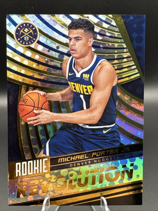Michael Porter Jr. 2018-19 Panini Revolution Basketball Refractor Rookie Card RC