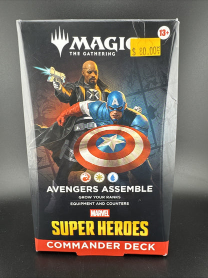 MTG Marvel Super Heroes Commander Deck AVENGERS ASSEMBLE