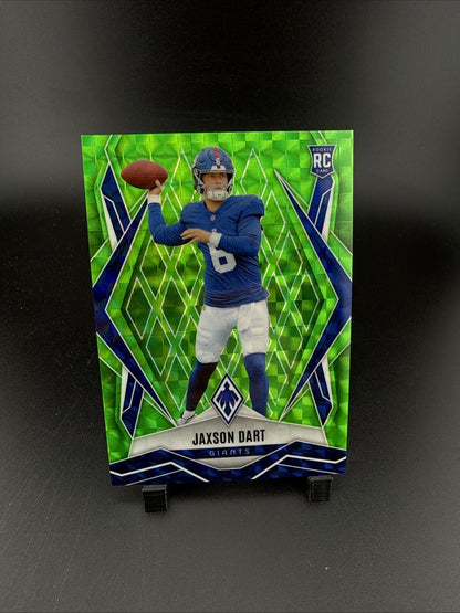 2025 Panini Phoenix - Jaxson Dart Rookie #200 Lime Green Lava /225 (RC)