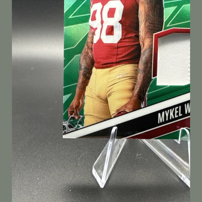 Mykel Williams 2025 Panini Phoenix Franchise Future Patch Green 90/99  #FFM-MWS