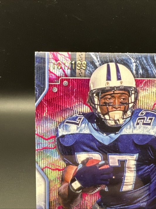 2024 Topps Resurgence - Eddie George #98 Sky Blue & Pink 101/199