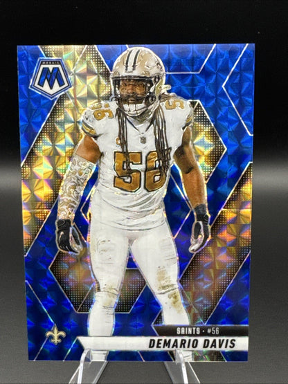 2025 Mosaic Demario Davis Blue #230 Saints 24/99