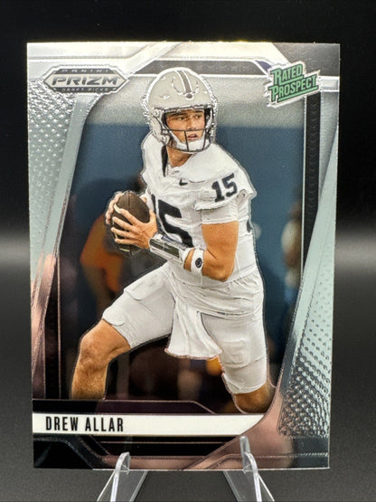 2025 Panini Prizm Draft Picks Drew Allar #103 Rated Prospect Base