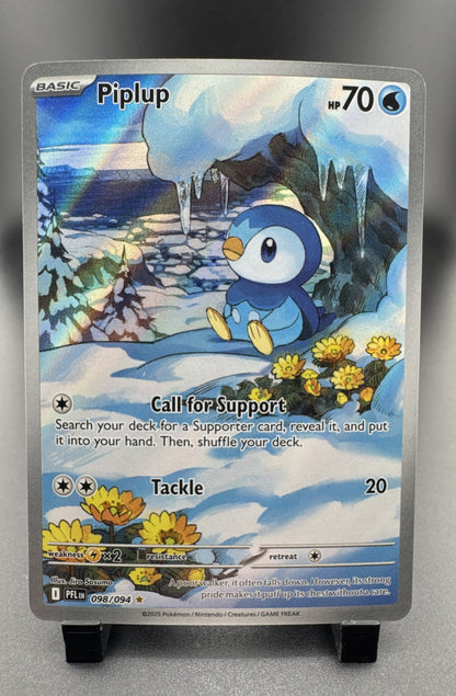 Piplup 098/094 Me02: Phantasmal Flames Holo