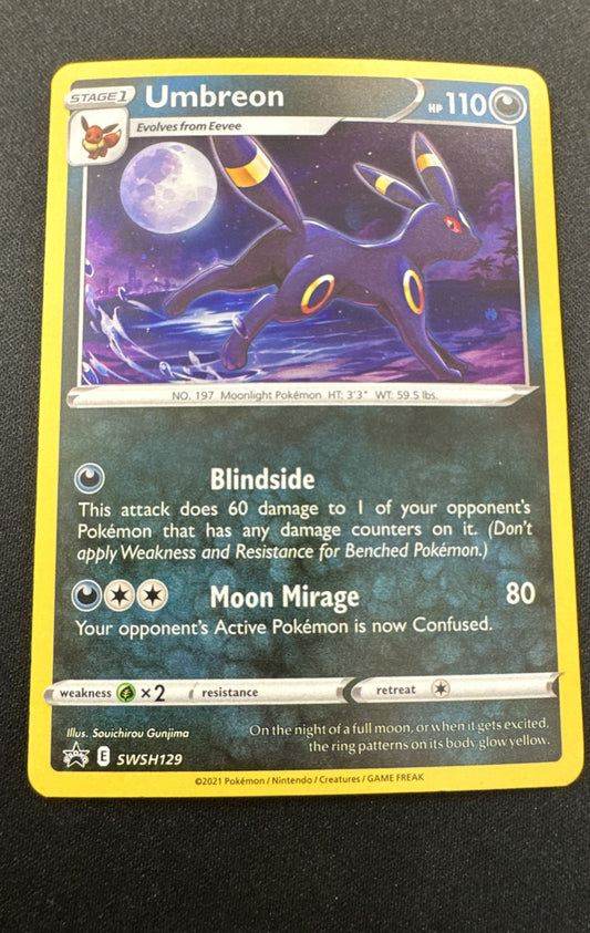 Umbreon SWSH129 SWSH: Sword & Shield Promo Cards Holo