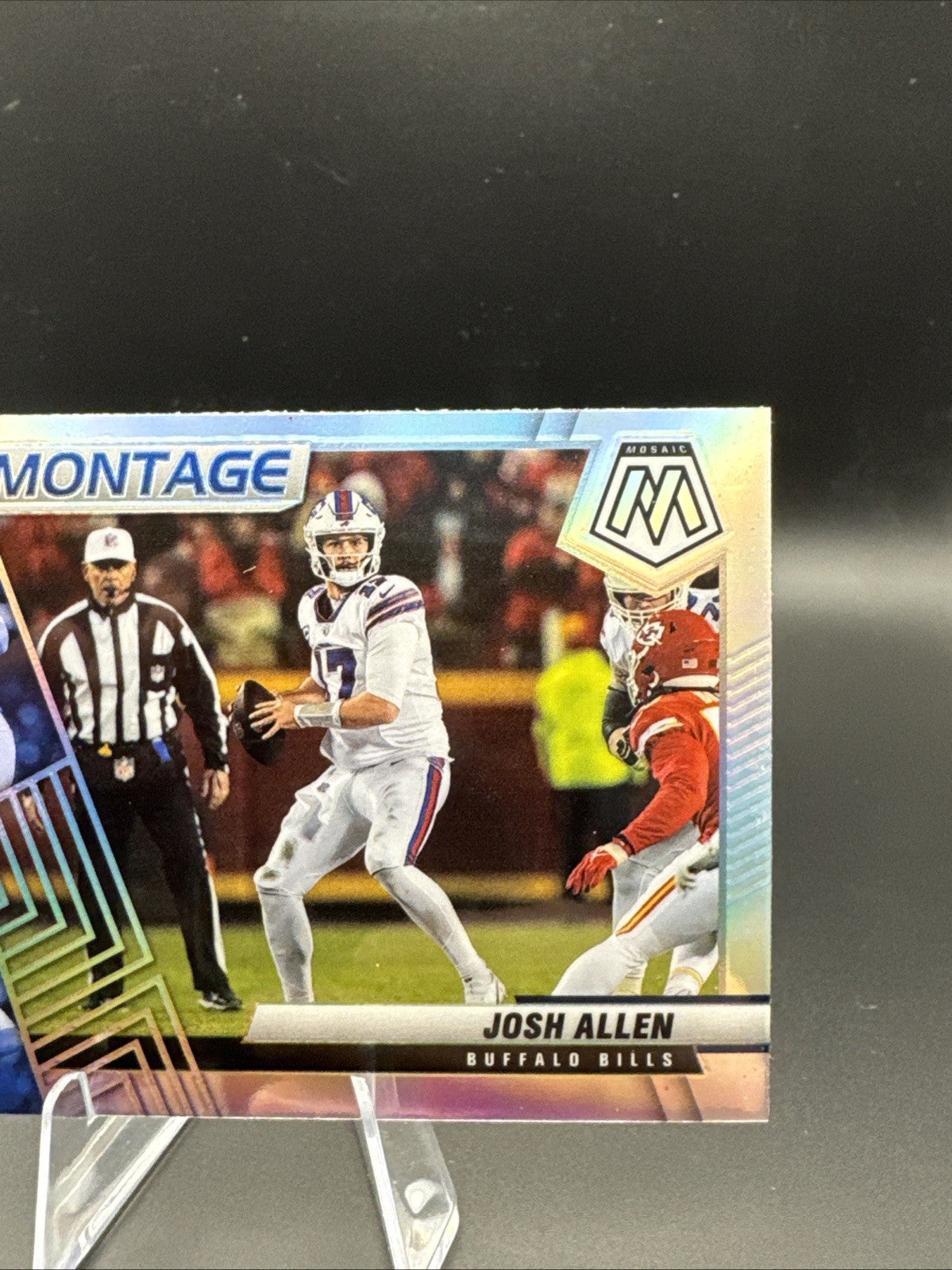 2022 Panini Mosaic Football - Josh Allen M-1 - Montage - Buffalo Bills