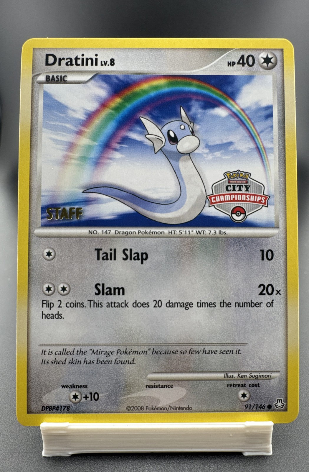 Dratini - (City Championships) 091/146 League & Championship Staff Stamped