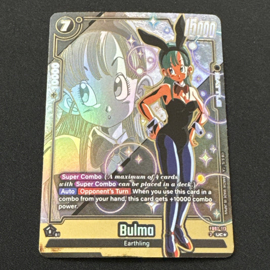 NM Bulma Bunny Alt Art FB07-113 Dragon Ball Fusion World Chase