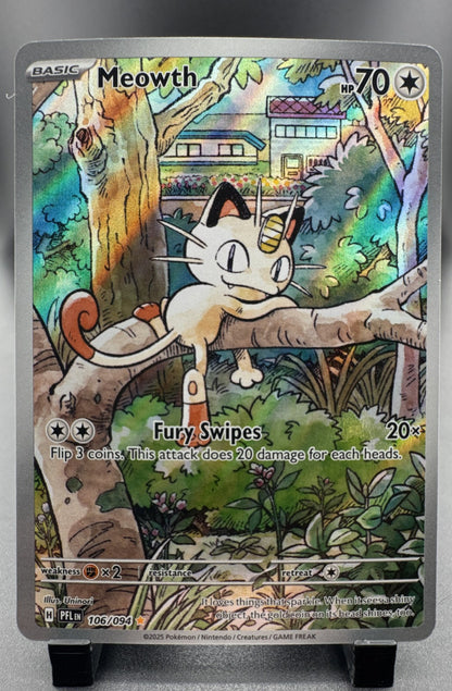 Meowth 106/094 Me02: Phantasmal Flames Holo