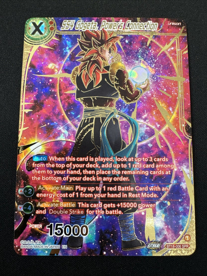 Dragon Ball Super Card Game SS4 Gogeta, Power's Connection Dawn of the Z-Legends