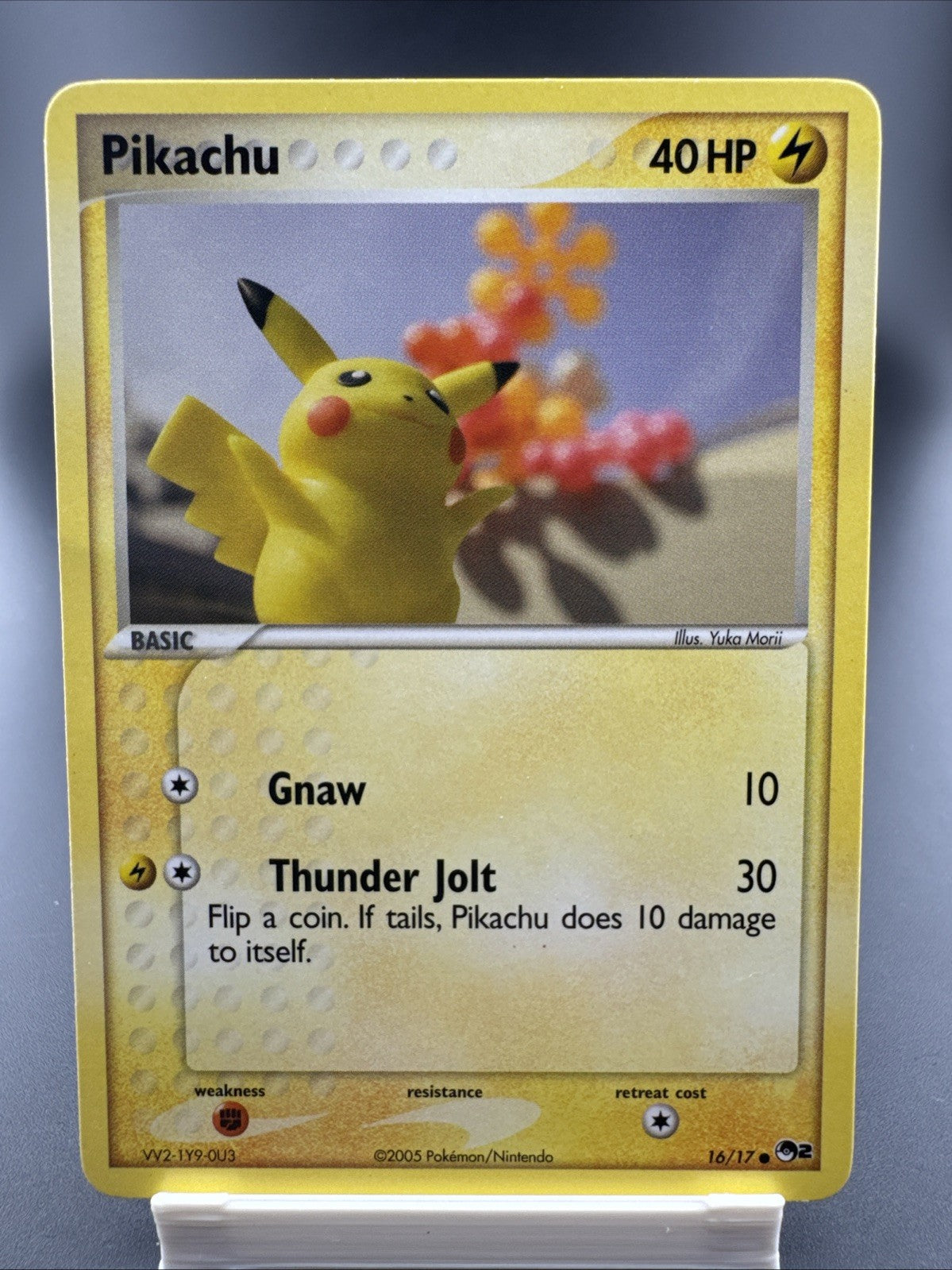 Pokémon Pikachu 016/017 40HP