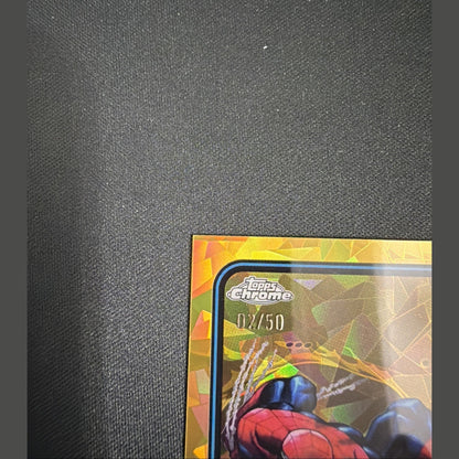 2025 Topps Chrome Marvel - Rek-Rap Gold Wave Refractor/50 #54