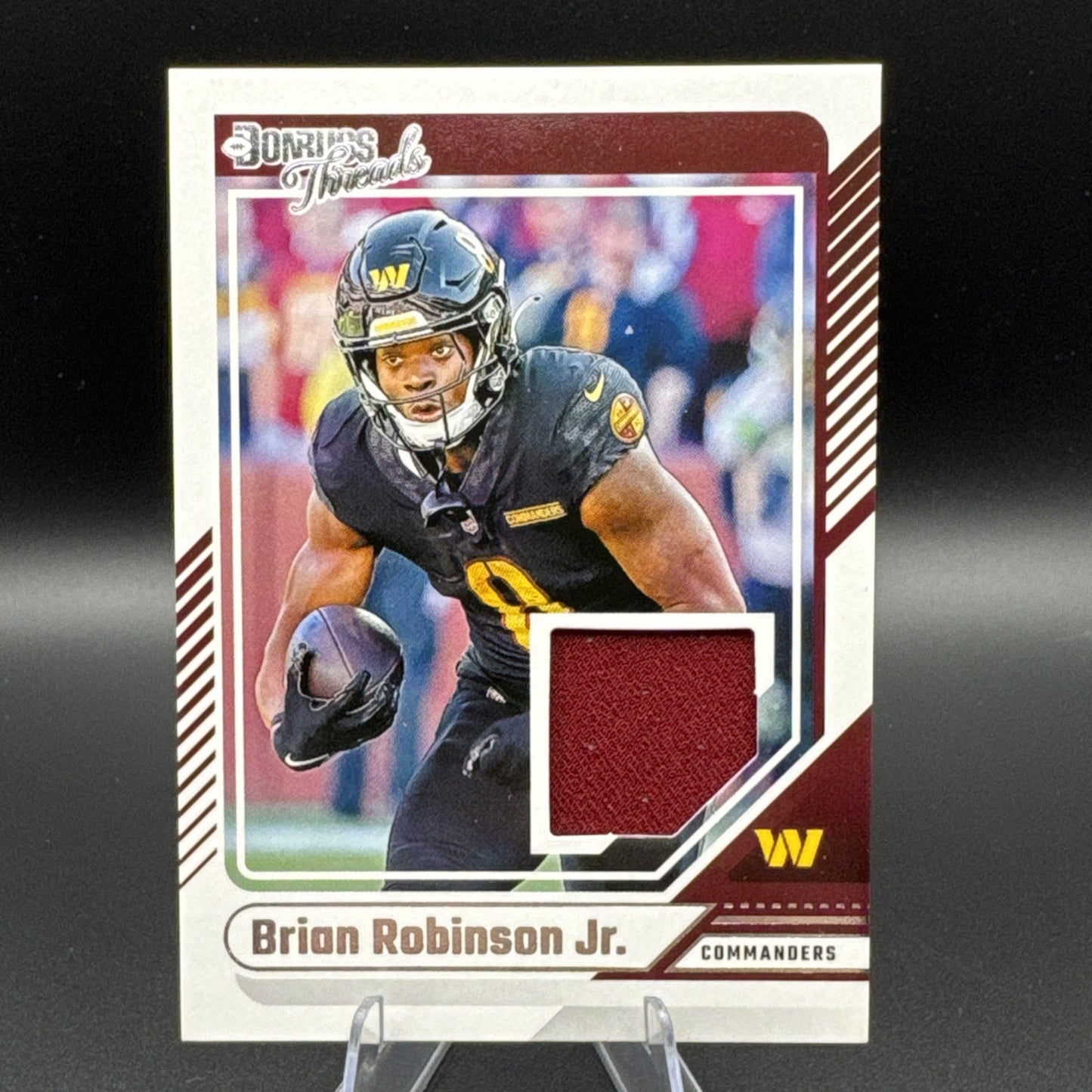 2024 Panini Donruss - Donruss Threads Brian Robinson Jr. #DTH-BRJ (MEM)