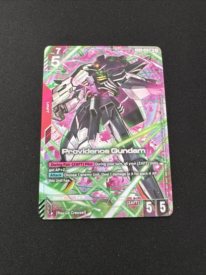 Gundam Card Game Steel Requiem Providence Gundam GD03-033 LR+
