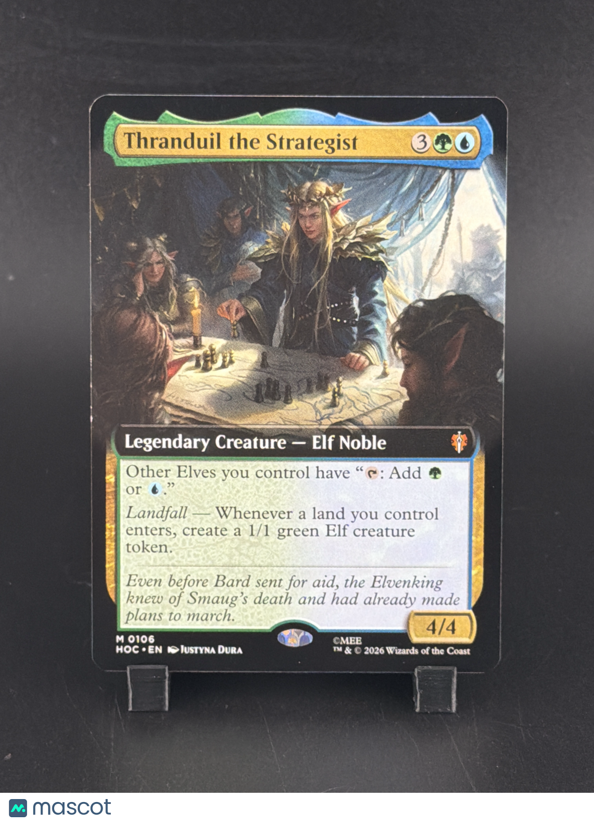 Lord of the Rings Tales of Middle earth Thranduil the Strategist Rare Borderless