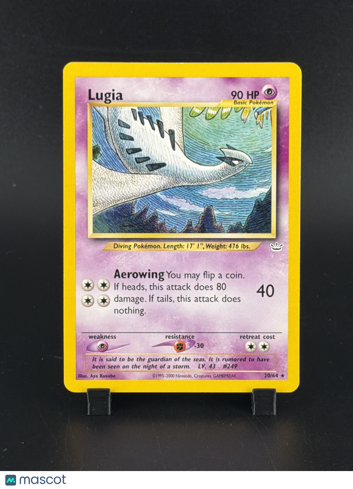 2000 Neo Genesis Lugia Rare #20/64