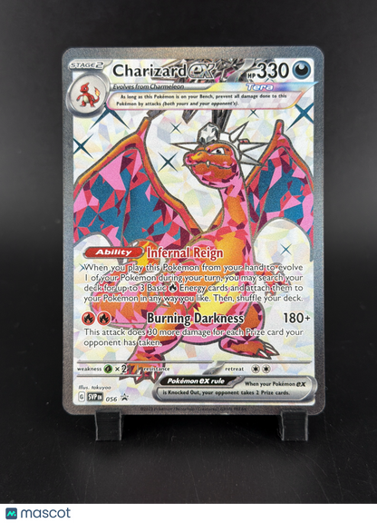 Scarlet & Violet Charizard EX Holo Black Star Promo FA #SVP EN 056