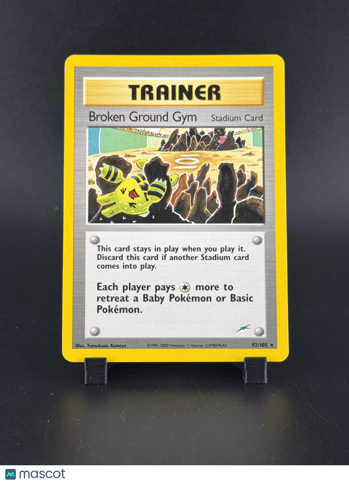 2001 Neo Destiny Broken Ground Gym Rare #92/105