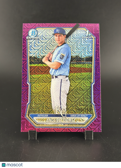 2026 Bowman Chrome Angeibel Gomez #BCP-194 Purple Mojo Refractor /299