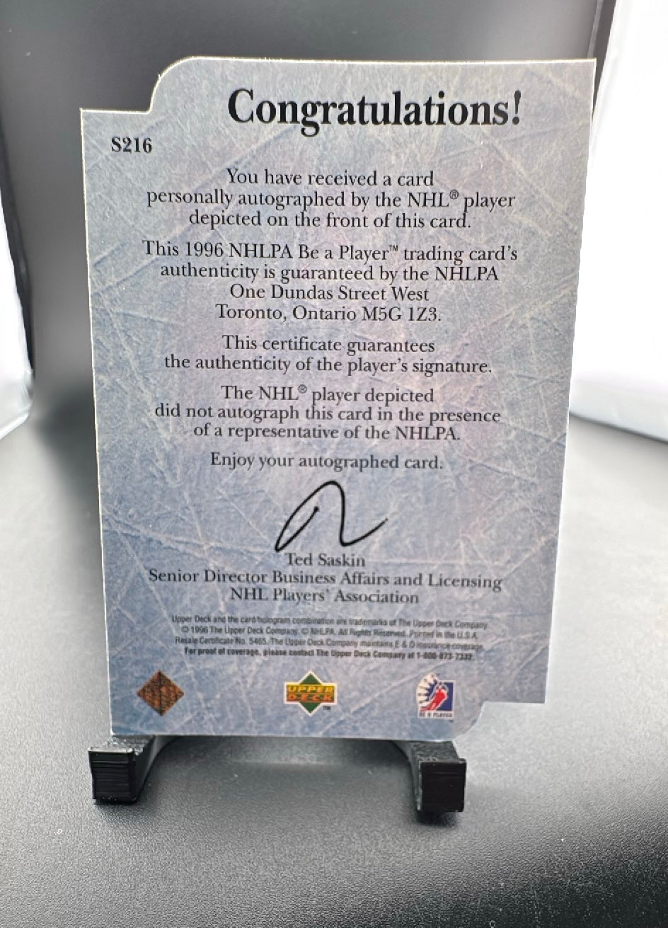 1996 Upper Deck Be A Player Ice Wars Vladimir Konstantinov #S216