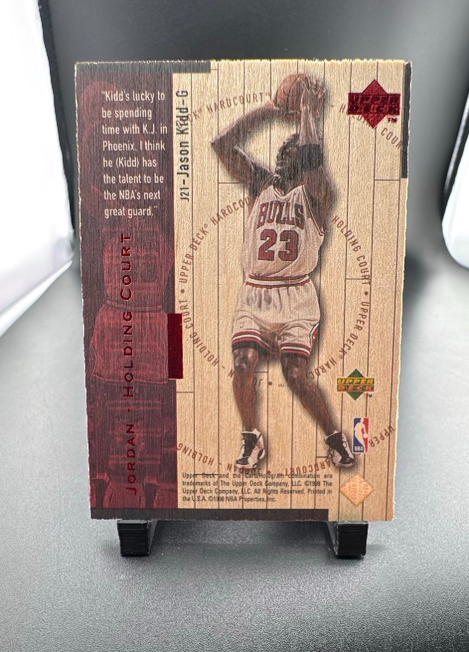 1999 Upper Deck Hardcourt Jordan Holding Court Jason Kidd #J21 0372/2300