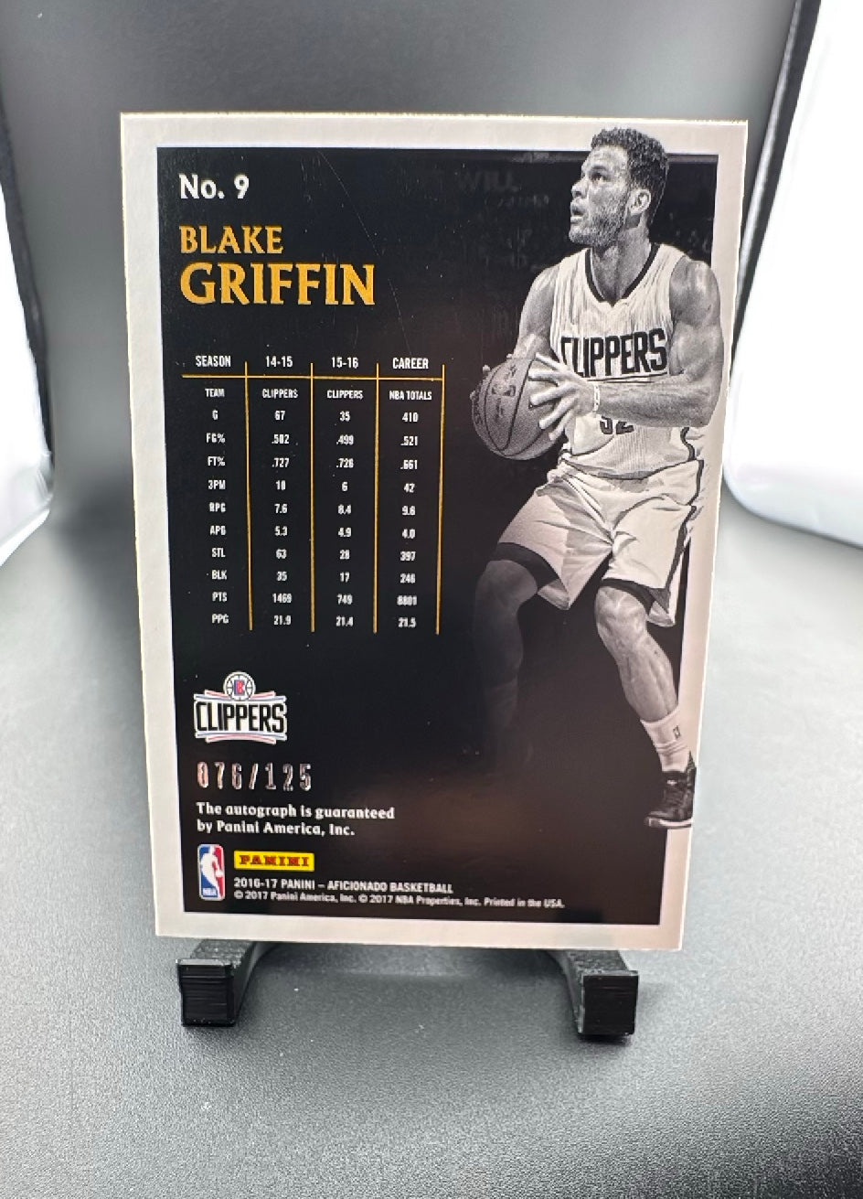 2017 Panini Aficionado Blake Griffin #9