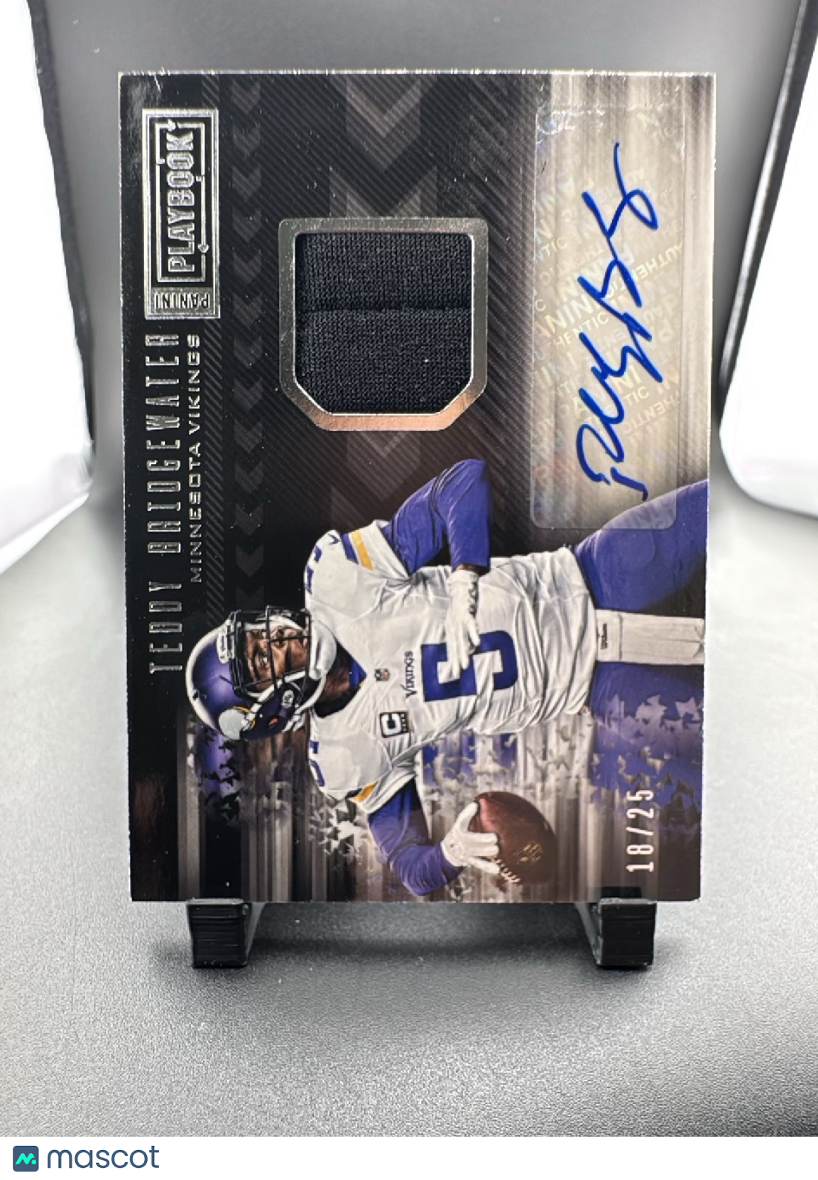2016 Panini Playbook Teddy Bridgewater #SM-TB /25 Patch Player-Worn Material