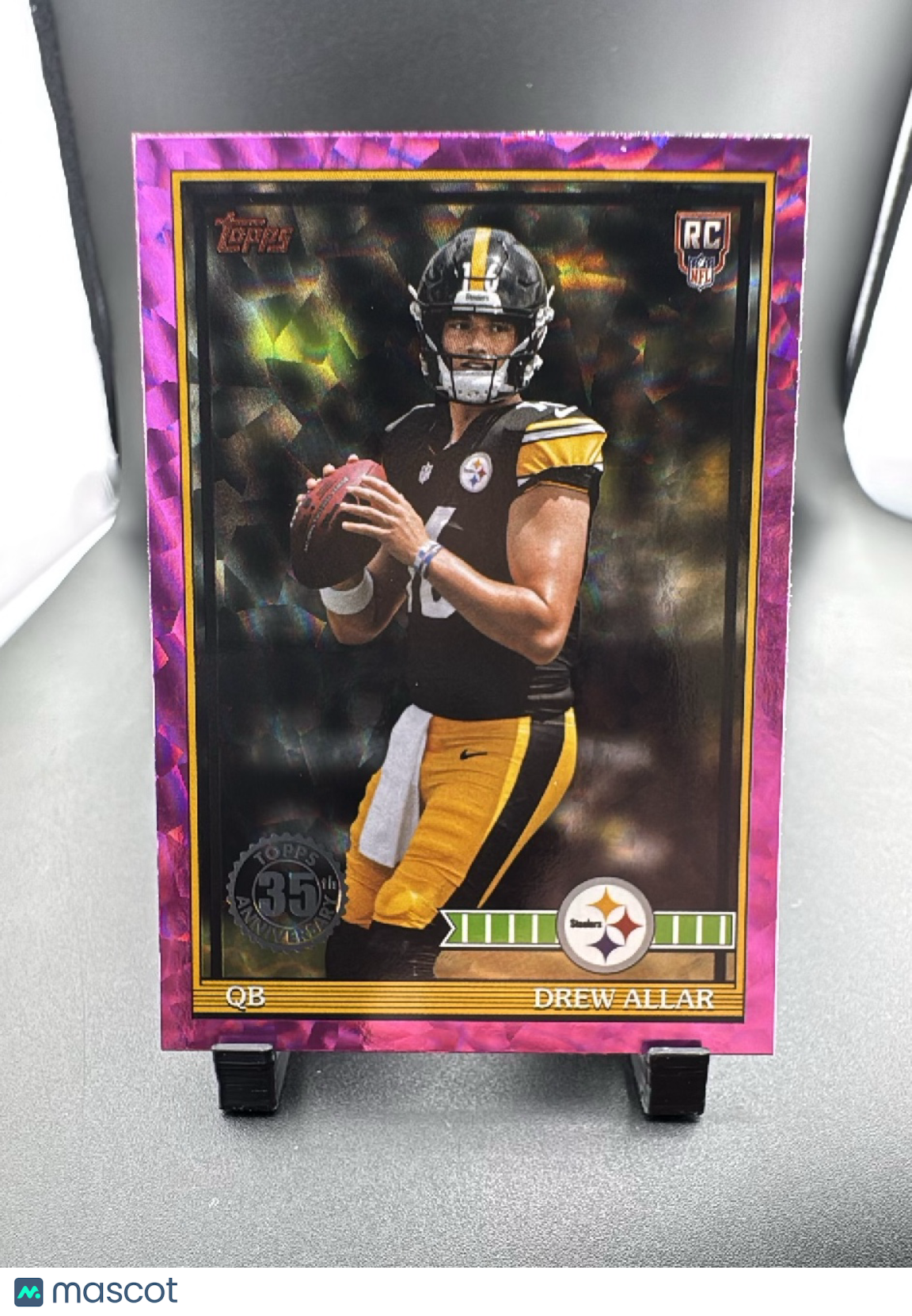 2026 Topps Drew Allar #91TR-4 Pink Cracked Ice RC