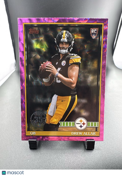 2026 Topps Drew Allar #91TR-4 Pink Cracked Ice RC
